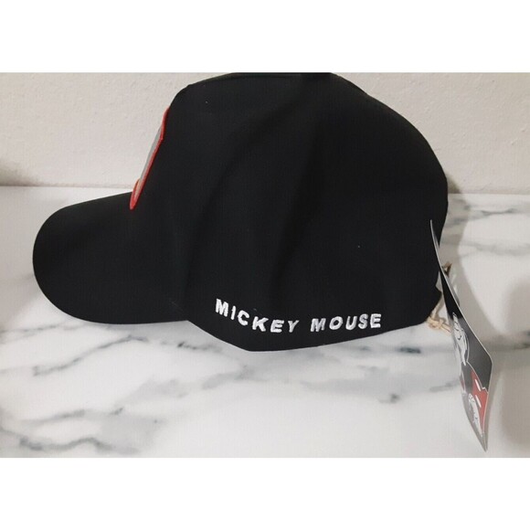 DISNEY MICKEY MOUSE BASEBALL HAT CAP ALDI EXCLUSIVE NEW W/ TAG NWT BLACK UNISEX - Picture 2 of 6